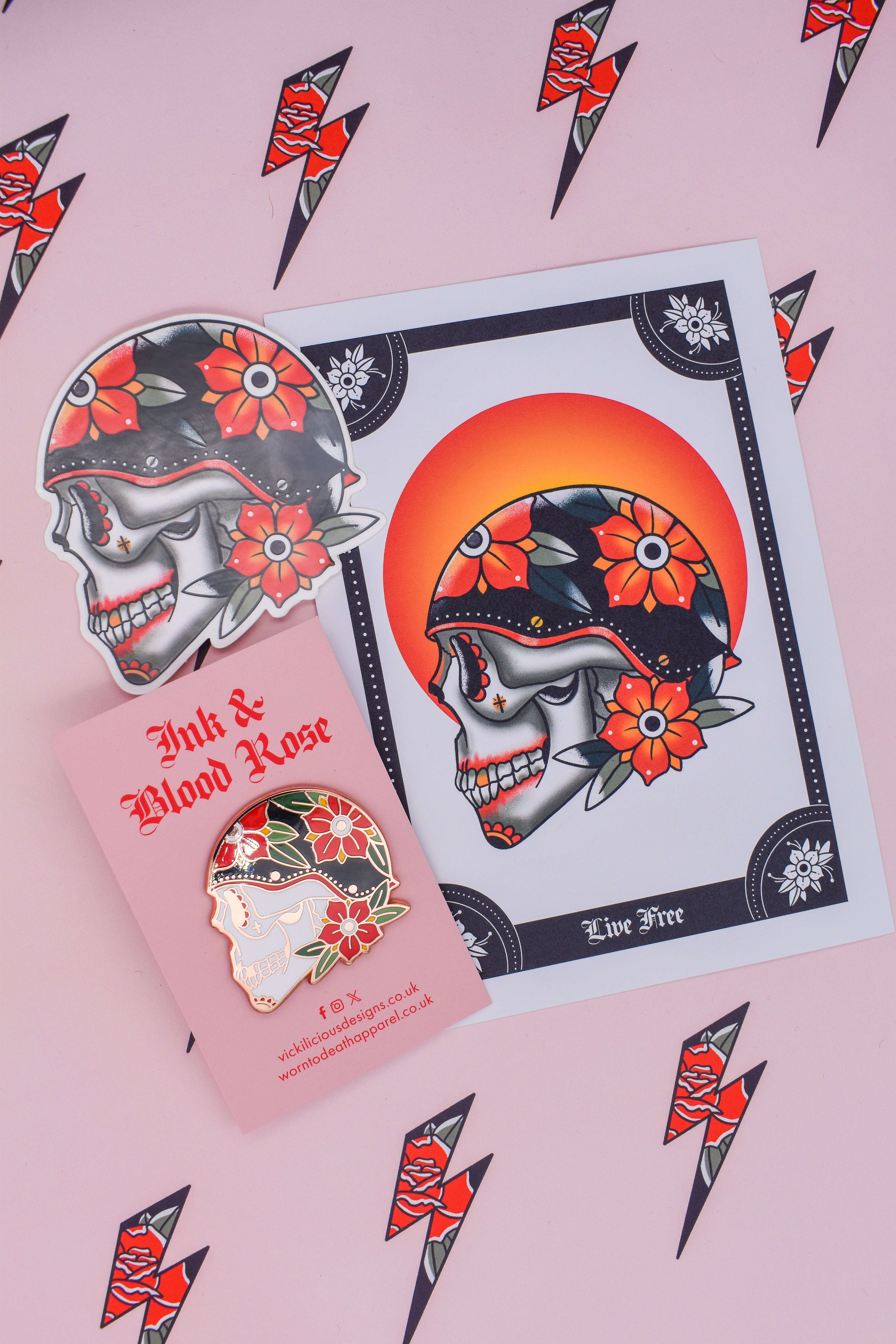 Ink & Blood Rose Collectors Sets