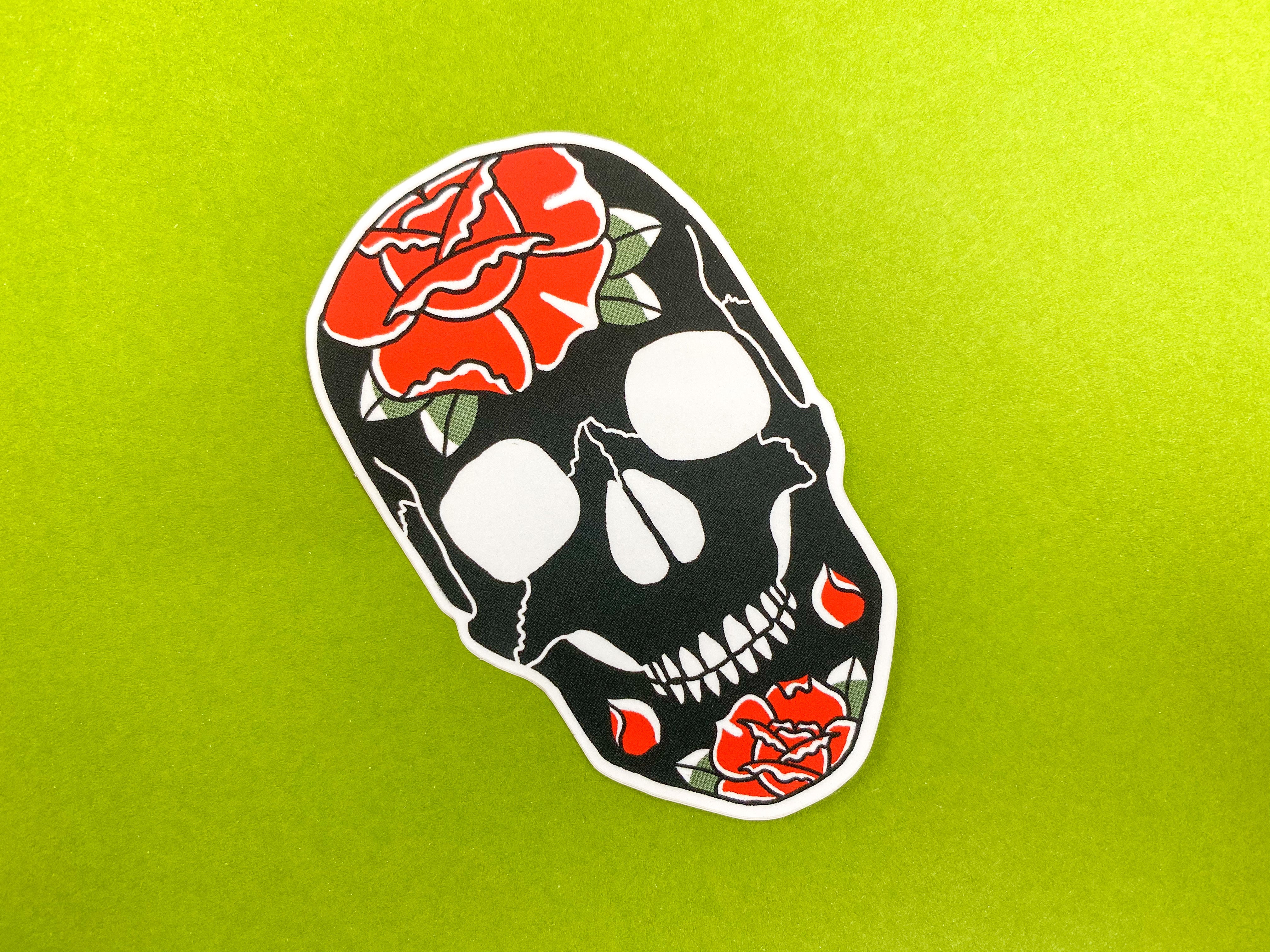 Ink & Blood Rose Stickers