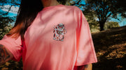 Make Your Own Luck – Maneki Neko Oversized T-Shirt – Pink