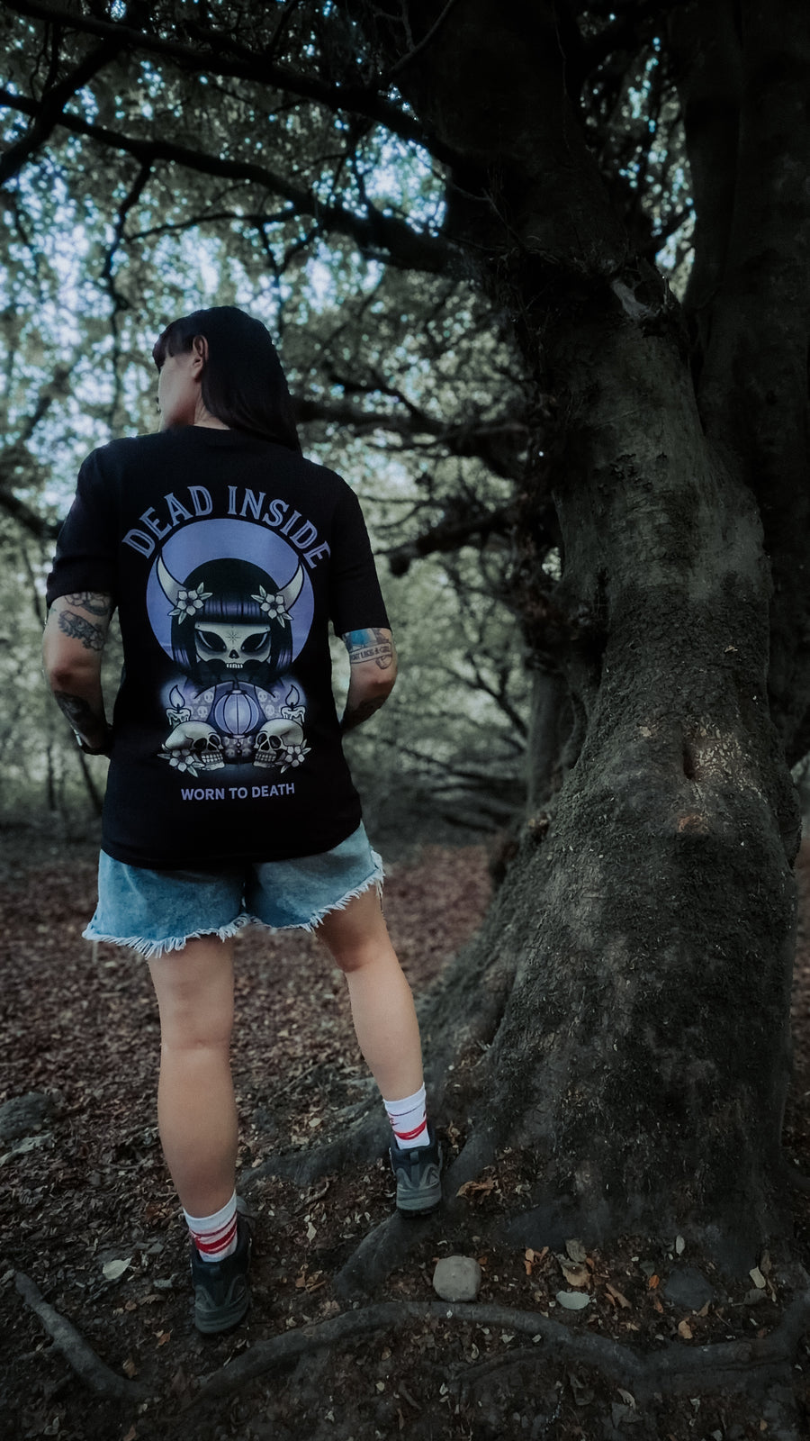 Dead Inside Kokeshi Doll Organic T-Shirt