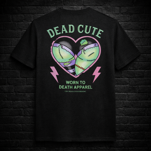 Dead Cute Zombie Bootie T-Shirt | Cute & Creepy Goth Tee