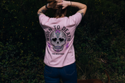 Worn to Death Pink Skull Organic T-Shirt | Worn to Death Apparel