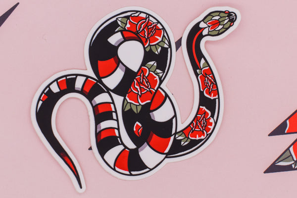 Don’t Get too Close | Snake Tattoo | Ink & Blood Rose Collectors Set