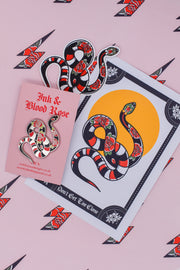Don’t Get too Close | Snake Tattoo | Ink & Blood Rose Collectors Set