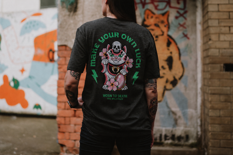 Make Your Own Luck Organic T-Shirt