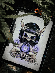 Dead Inside Kokeshi Doll Organic T-Shirt