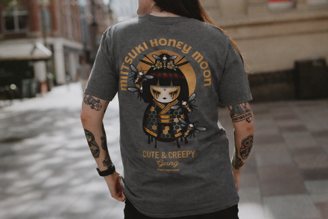 Mitsuki Honey Moon T-Shirt | Dark Kawaii Creepy Doll Tee