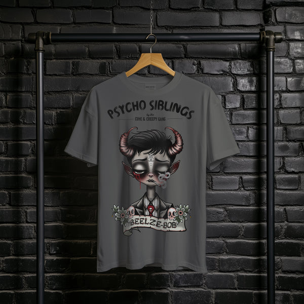 Beelze-Bob Demon Boy | Psycho Sibling T-shirt