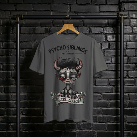 Beelze-Bob Demon Boy | Psycho Sibling T-shirt