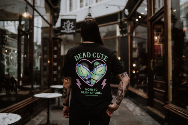 Dead Cute Zombie Bootie T-Shirt | Cute & Creepy Goth Tee