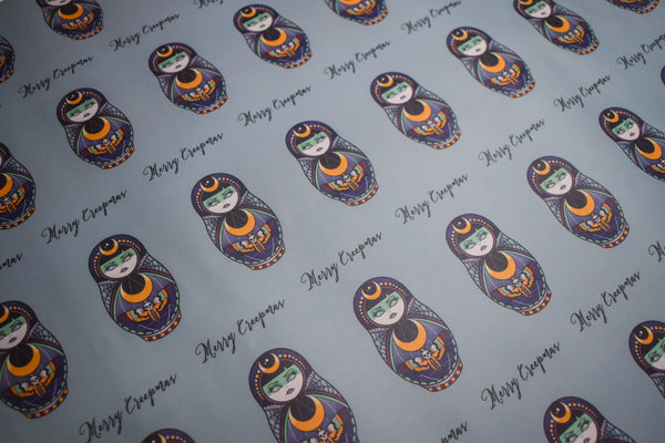 Lunar Witch merry Creepmas Christmas Gift Wrapping