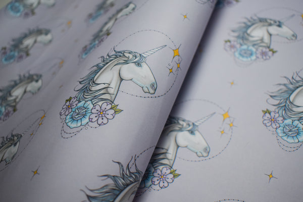 Magical Unicorn Christmas Gift Wrapping Paper