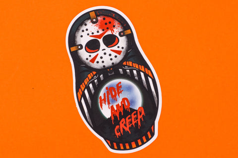 Hide & Creep - Freak or Treat? Halloween Sticker