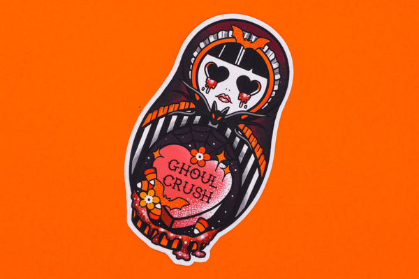 Ghoul Crush - Freak or Treat? Halloween Sticker