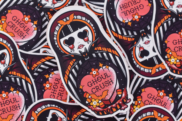 Ghoul Crush - Freak or Treat? Halloween Sticker