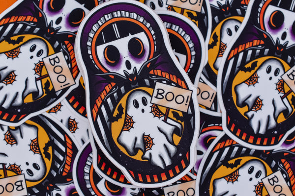 Betty Boo! - Freak or Treat? Halloween Sticker