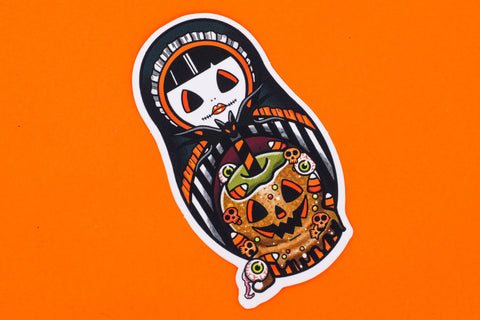 Candied Creep  - Freak or Treat? Halloween Sticker