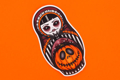 Pretty Wicked - Freak or Treat? Halloween Sticker