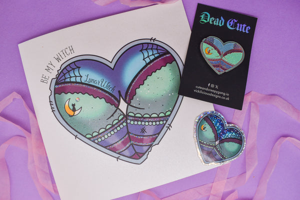 Be My Witch |  Witch Booty Heart Valentine’s Gift Set