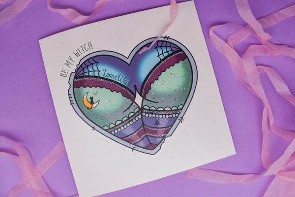 Be My Witch |  Witch Booty Heart Valentine’s Gift Set