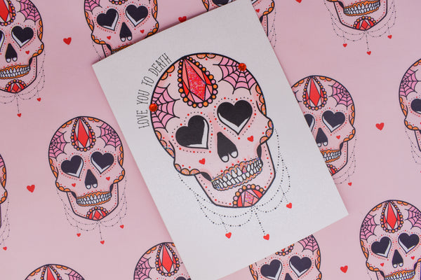 Love You to Death | Dead Cute Sugar Skull Valentine’s Gift Set