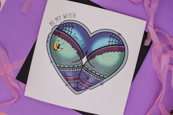 Be My Witch |  Witch Booty Heart Valentine’s Gift Set