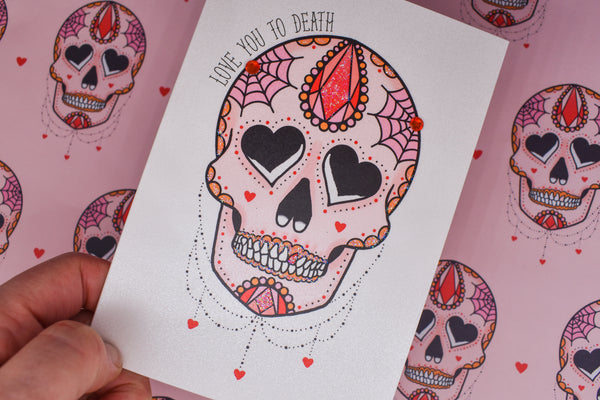 Love You to Death | Dead Cute Sugar Skull Valentine’s Gift Set