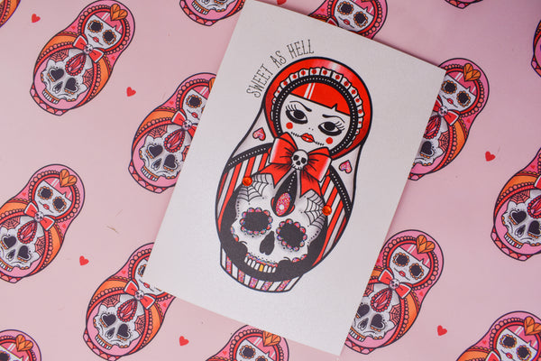 Sweet as Hell | Cute & Creepy Doll Valentine’s Gift Set