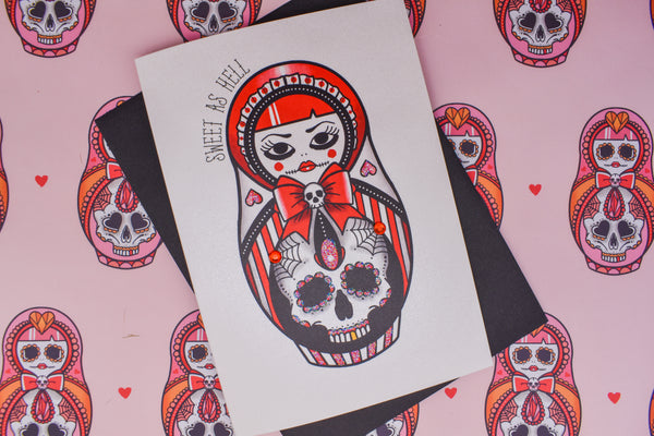 Sweet as Hell | Cute & Creepy Doll Valentine’s Gift Set