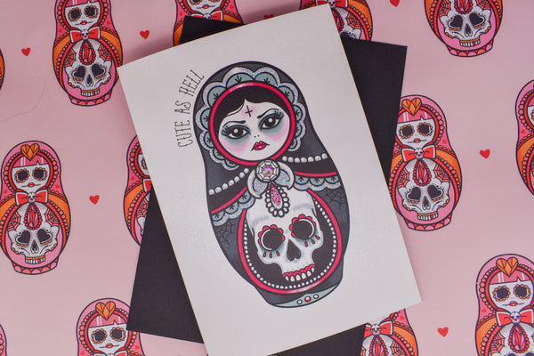 Cute as Hell | Cute & Creepy Doll Valentine’s Gift Set