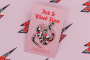 Don’t Get too Close | Snake Tattoo | Ink & Blood Rose Collectors Set