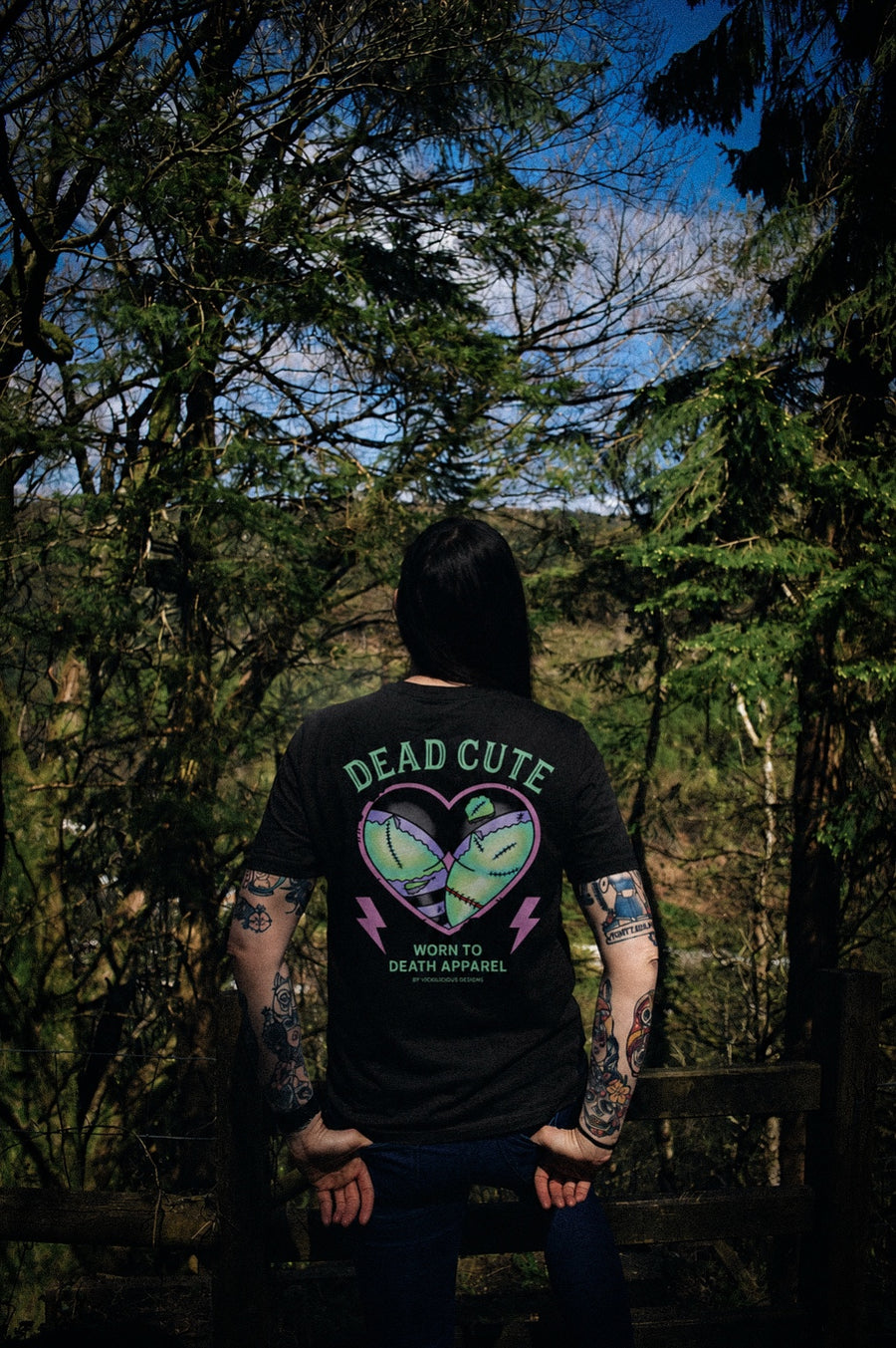 Dead Cute Zombie Bootie T-Shirt | Cute & Creepy Goth Tee