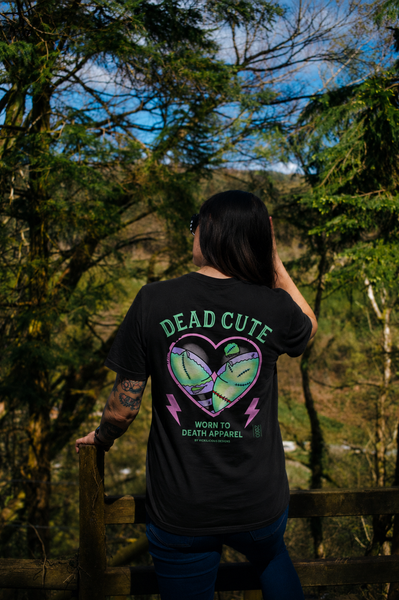 Dead Cute Zombie Bootie T-Shirt | Cute & Creepy Goth Tee