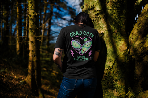 Dead Cute Zombie Bootie T-Shirt | Cute & Creepy Goth Tee