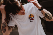 Don’t Get Too Close Organic T-Shirt | Snake Tattoo Graphic Tee