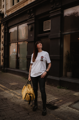 Fight Like a Girl Organic T-Shirt | Worn to Death Apparel
