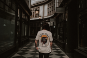 Raise Hell Organic T-Shirt | Japanese Demon Tattoo Graphic Tee