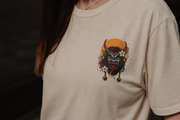Raise Hell Organic T-Shirt | Japanese Demon Tattoo Graphic Tee