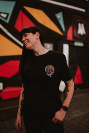 Make Your Own Luck Daruma Doll Organic T-Shirt | Worn to Death Apparel
