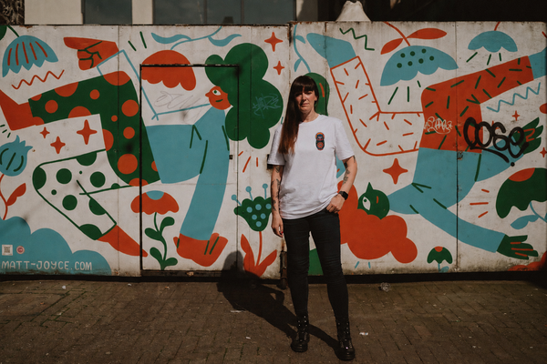Born Untamed Panther Russian Doll Organic T-Shirt | Worn to Death Apparel