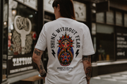 Shine Without Fear Russian Doll Organic T-Shirt | Worn to Death Apparel