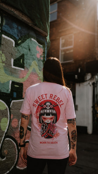 Sweet Rebel Organic Pink T-Shirt