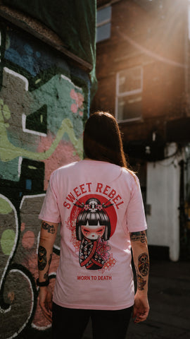 Sweet Rebel Organic Pink T-Shirt