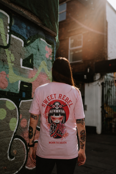 Sweet Rebel Organic Pink T-Shirt