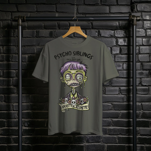 Pustule Pete | Psycho Siblings Tshirt