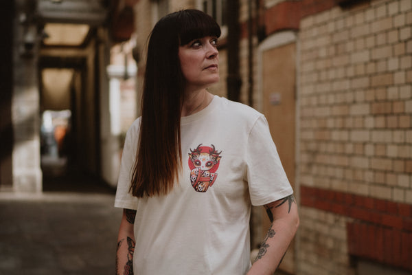 Ceryneian Buck Moon | Front & Back Print T-shirt