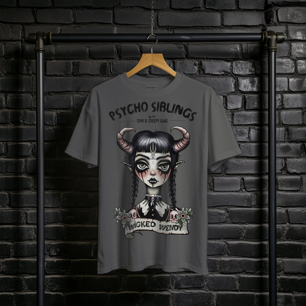 Wicked Wendy Demon Girl | Psycho Sibling T-shirt
