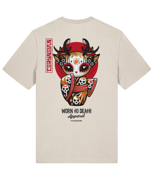 Ceryneian Buck Moon | Front & Back Print T-shirt