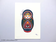 Vickilicious Designs | Basic Witch - Magical Cute & Creepy Doll Tattoo Print