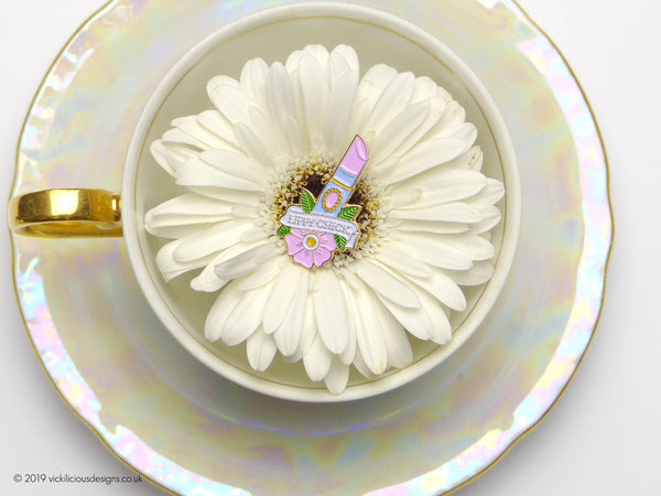 LIPPY CHICK Lipstick Tattoo Soft Enamel Pin